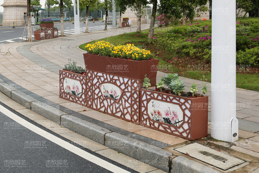 景觀(guān)花箱有哪些種類(lèi)？