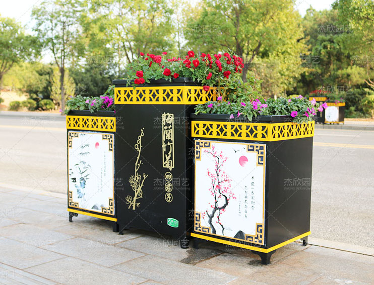 移動(dòng)式組合花箱適合公園使用嗎？